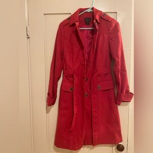 Victoria Secret Red Trench Coat